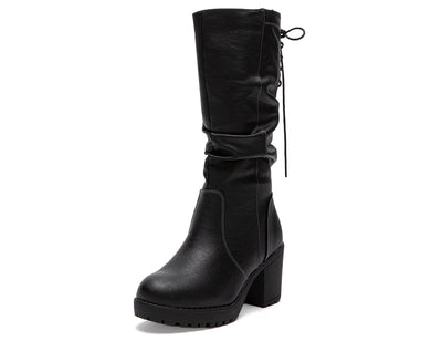 Botas Mujer Altas con Plataforma y Taco BK