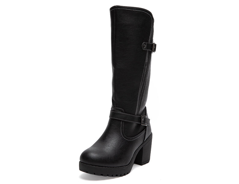 Botas Mujer Altas con Plataforma y Taco BL
