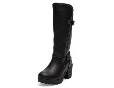 Botas Mujer Altas con Plataforma y Taco BL