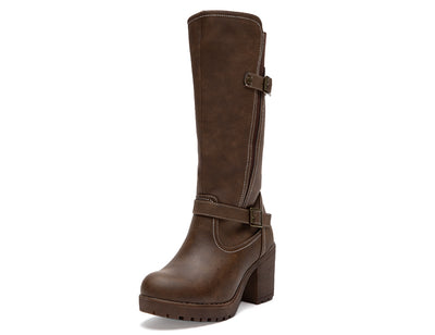 Botas Mujer Altas con Plataforma y Taco CF