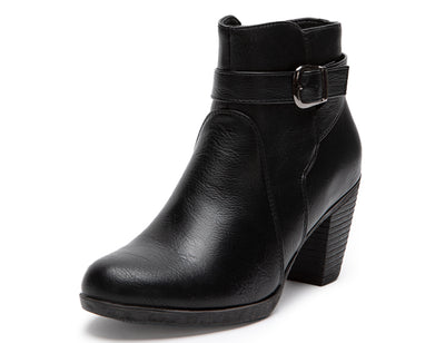 Botines Mujer Taco Clásico NEW IN BK