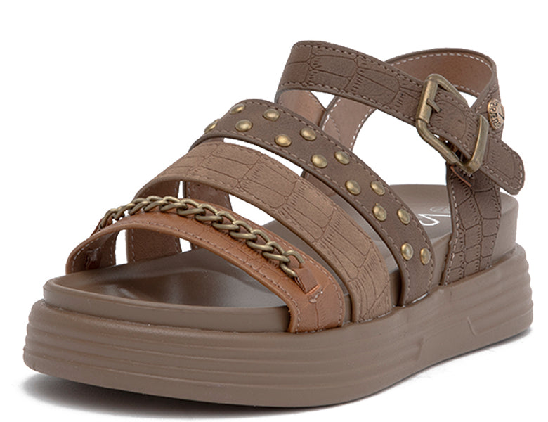 Sandalia Mujer Tendencia Tachas/Cadena CA