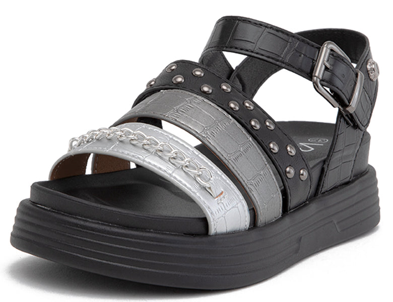 Sandalia Mujer Tendencia Tachas/Cadena NG