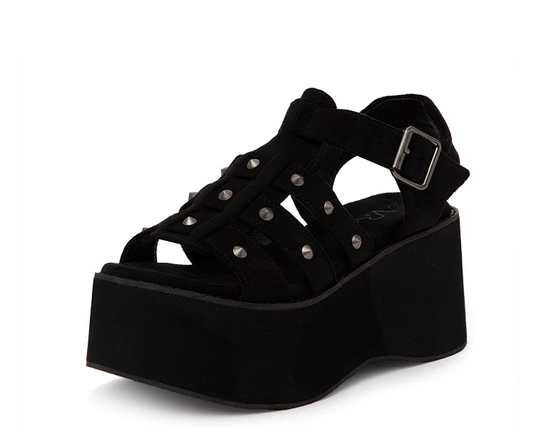 Sandalia Mujer Tendencia Plataforma EVA BK