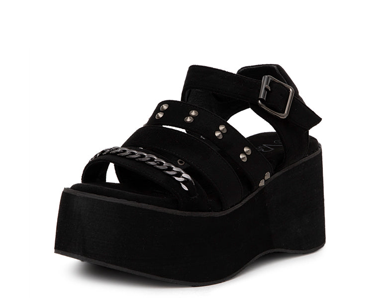 Sandalia Mujer Tendencia Plataforma EVA BK