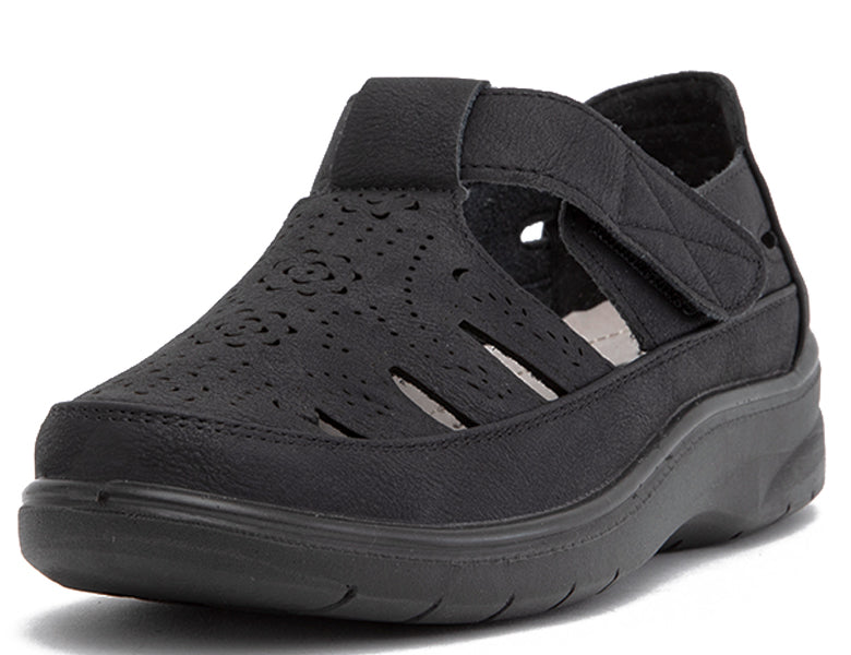 Sandalia Mujer Cerrada Clásica BK