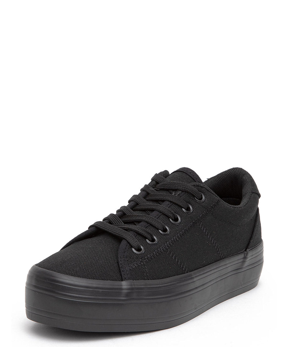 Zapatilla Mujer Lona Terraplen BK