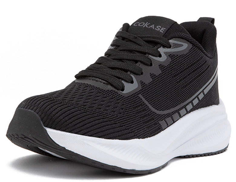 Zapatilla Mujer Running Memory Foam New IN BK