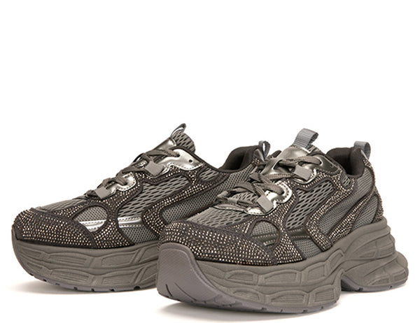 Zapatilla Mujer Chunky Brillos