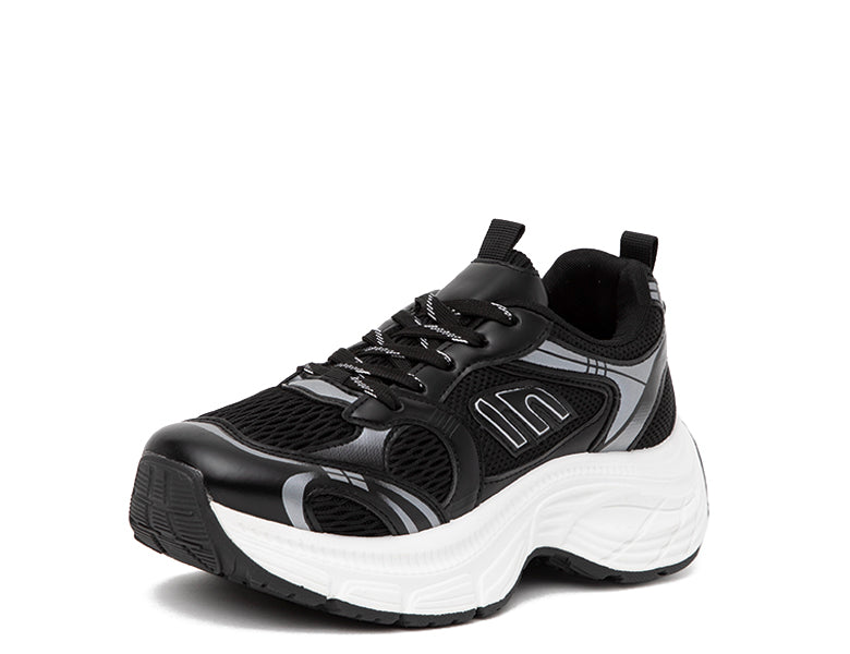 Zapatilla Mujer Urbana Tendencia Chunky BK