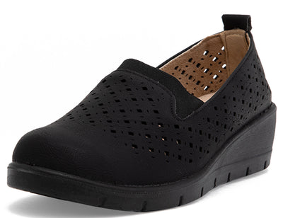 Mocasín Mujer Comfort Cuña