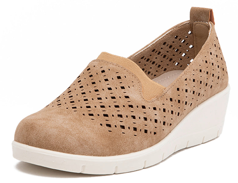 Mocasín Mujer Comfort Cuña KK