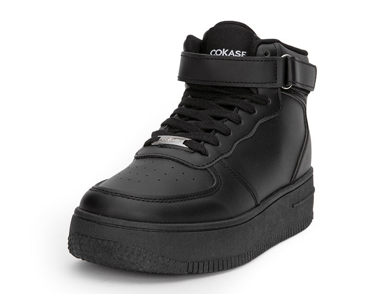 Zapatilla Juvenil Urbana Clásica Caña Alta BK